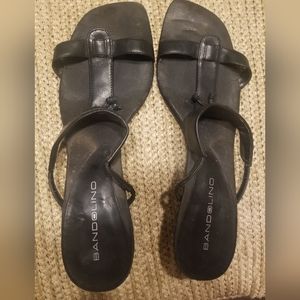 Bandolino Black Sandals Size 8.5
